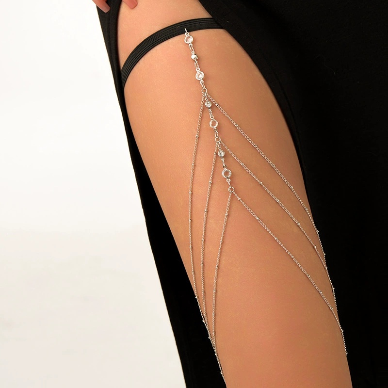 2023 neue Frauen Böhmischen Ob – Body Jewelry Leg Chain Bewertung und Preis