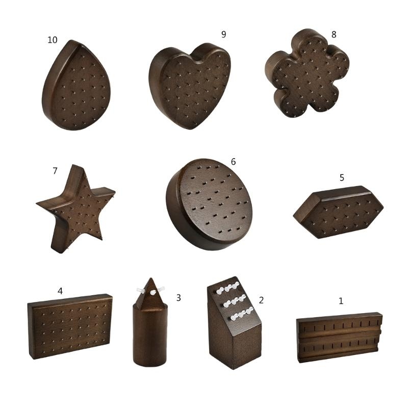 Eleganter Holz-Körperschmuck-O – Body Jewelry Display Case Bewertung und Preis