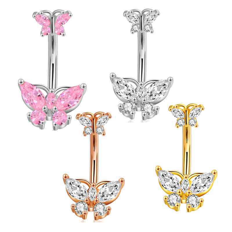 1 Stück Edelstahl-Bauchnabelpi – Body Jewelry Europe Bewertung und Preis