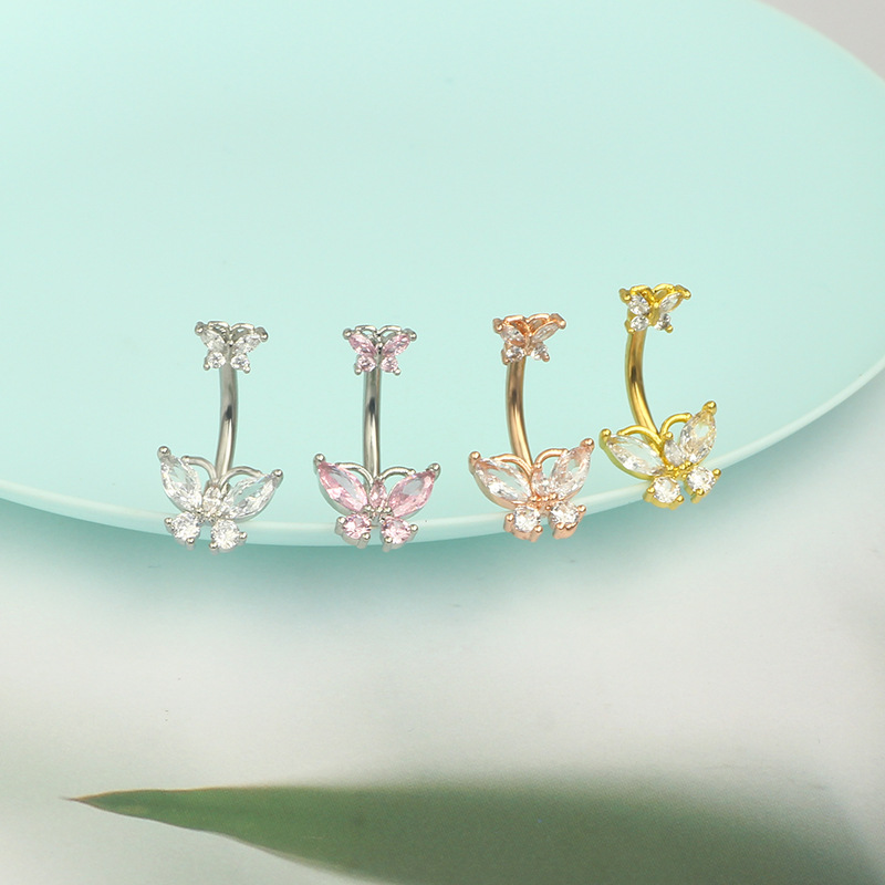 1 Stück Edelstahl-Bauchnabelpi – Body Jewelry Europe Bewertung und Preis