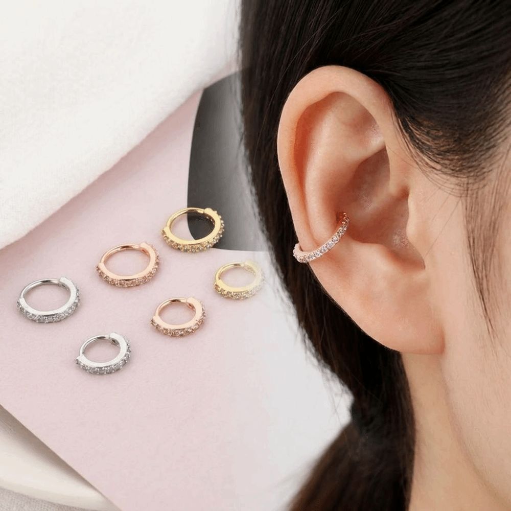 Punk Runder Kubischer Zirkonia – Body Jewelry Europe Bewertung und Preis
