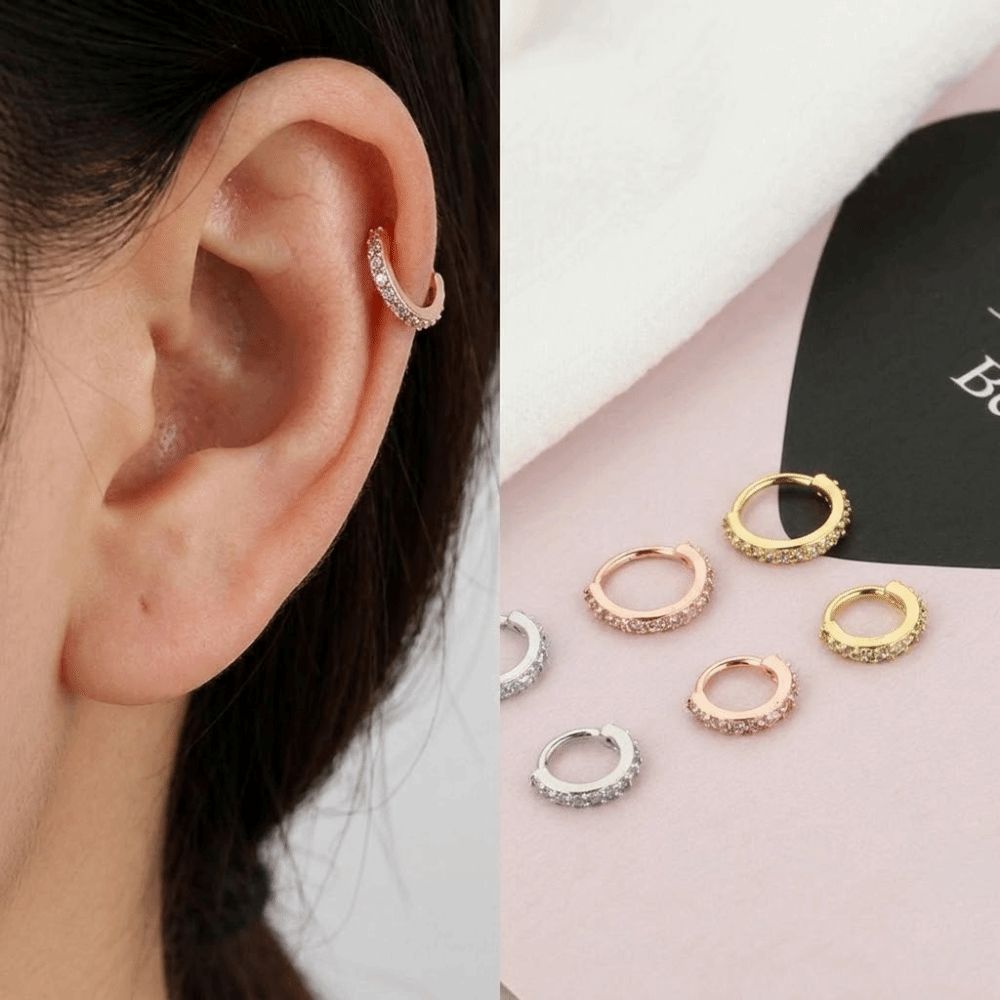 Punk Runder Kubischer Zirkonia – Body Jewelry Europe Bewertung und Preis
