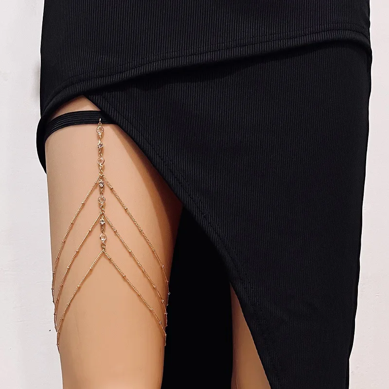 Mode Sommer Böhmischen Obersch – Body Jewelry Leg Chain Bewertung und Preis