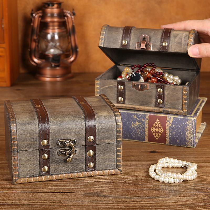 Neue Retro-Holz-Aufbewahrungsb – Body Jewelry Display Case Bewertung und Preis