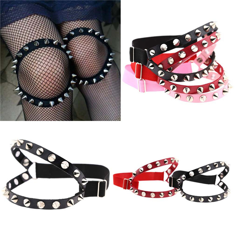 Punk Leder-Nieten-Halskette Ar – Body Jewelry Leg Chain Bewertung und Preis