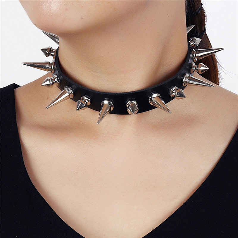 Punk Leder-Nieten-Halskette Ar – Body Jewelry Leg Chain Bewertung und Preis