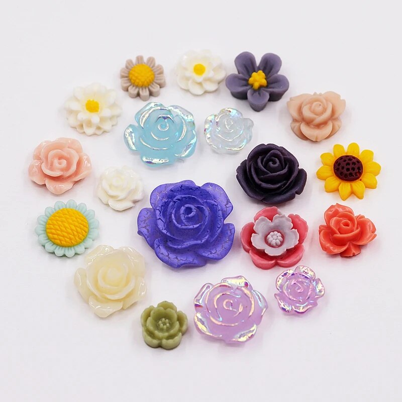 Blumen Silikonform Blume Harz  – Body Jewelry Display Case Bewertung und Preis