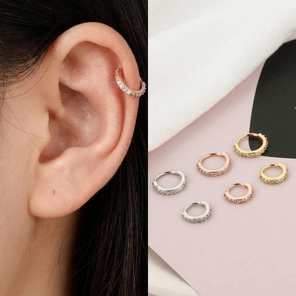 Punk Runder Kubischer Zirkonia – Body Jewelry Europe Bewertung und Preis