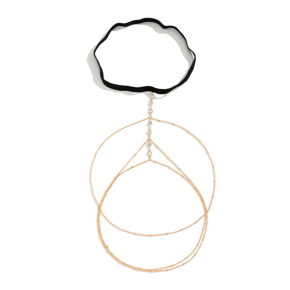 Boho Elastische Kristall-Beink – Body Jewelry Leg Chain Bewertung und Preis