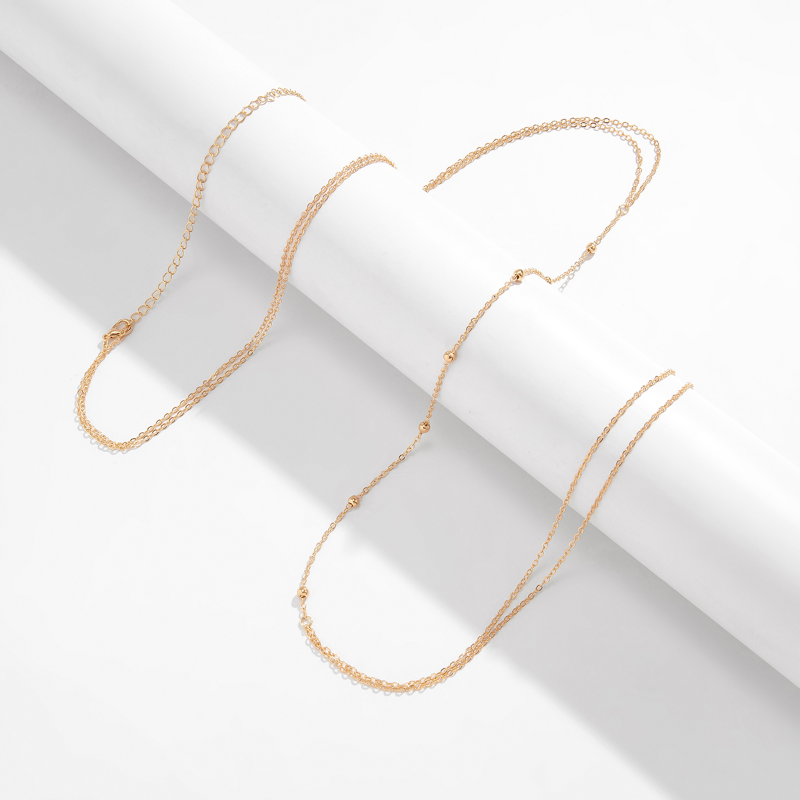 Einfache Brust-Ketten-Halskett – Body Jewelry By The Chain Gang Bewertung und Preis